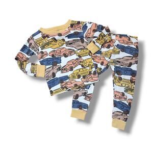 Carter's Vintage Cars Print Pajamas Set